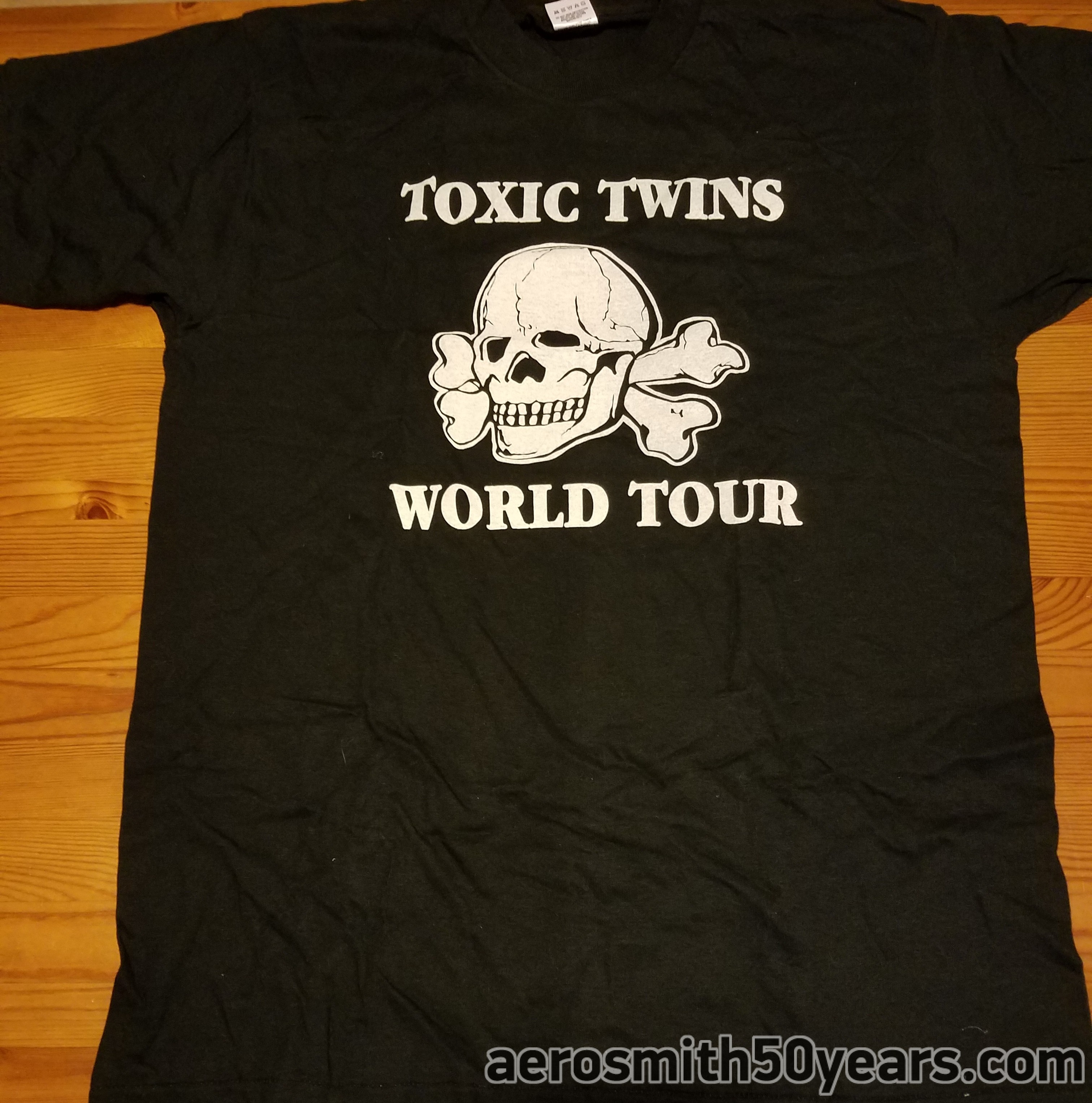 aerosmith toxic twins t shirt