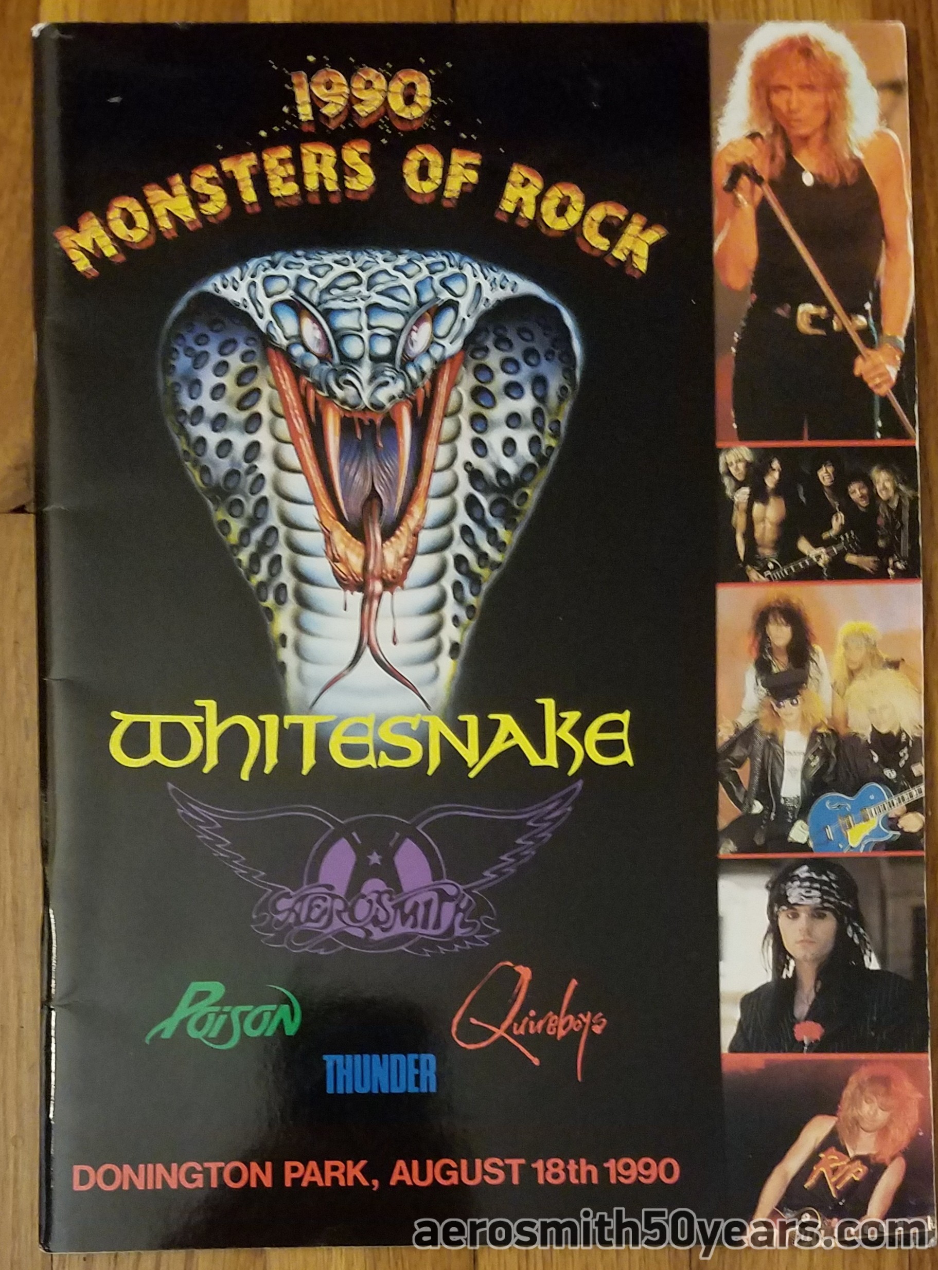 monsters of rock tour history