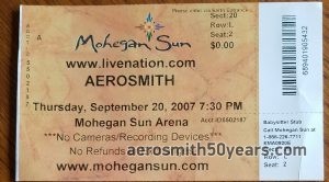 aerosmith world tour 2007